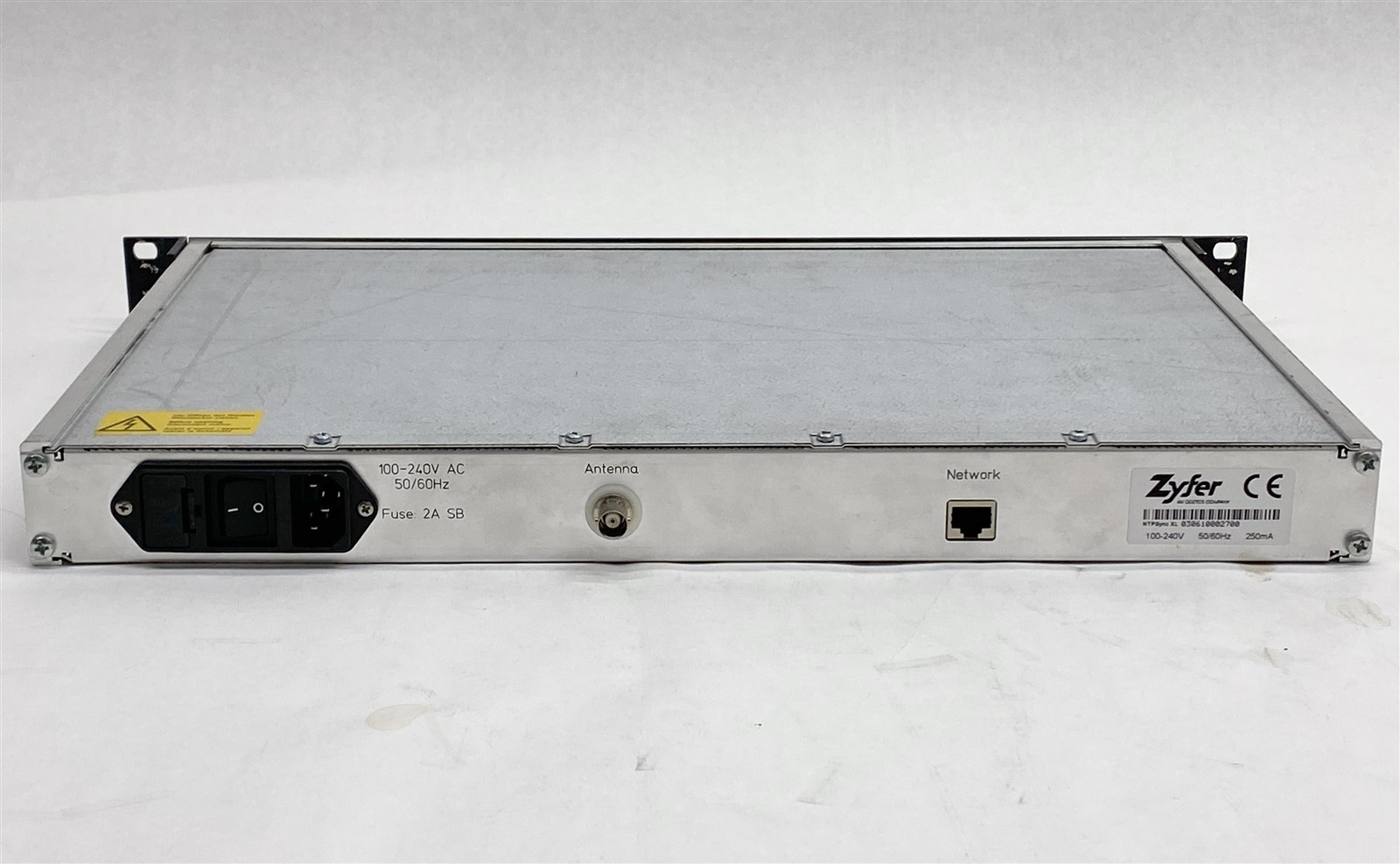 FEI Zyfer NTPSync XL GPS Disciplined NTP Network Time Server 030610002700