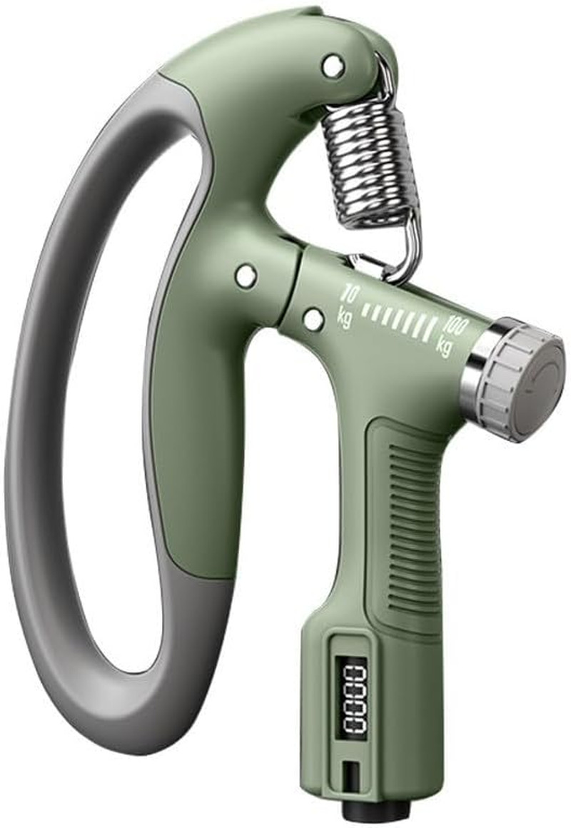 Fitness Equipment,Intelligent Adjustable Grip Strengthener with Smart Counter –