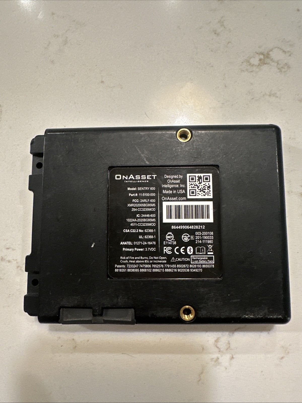 Onasset FlightSafe Sentry Model 600