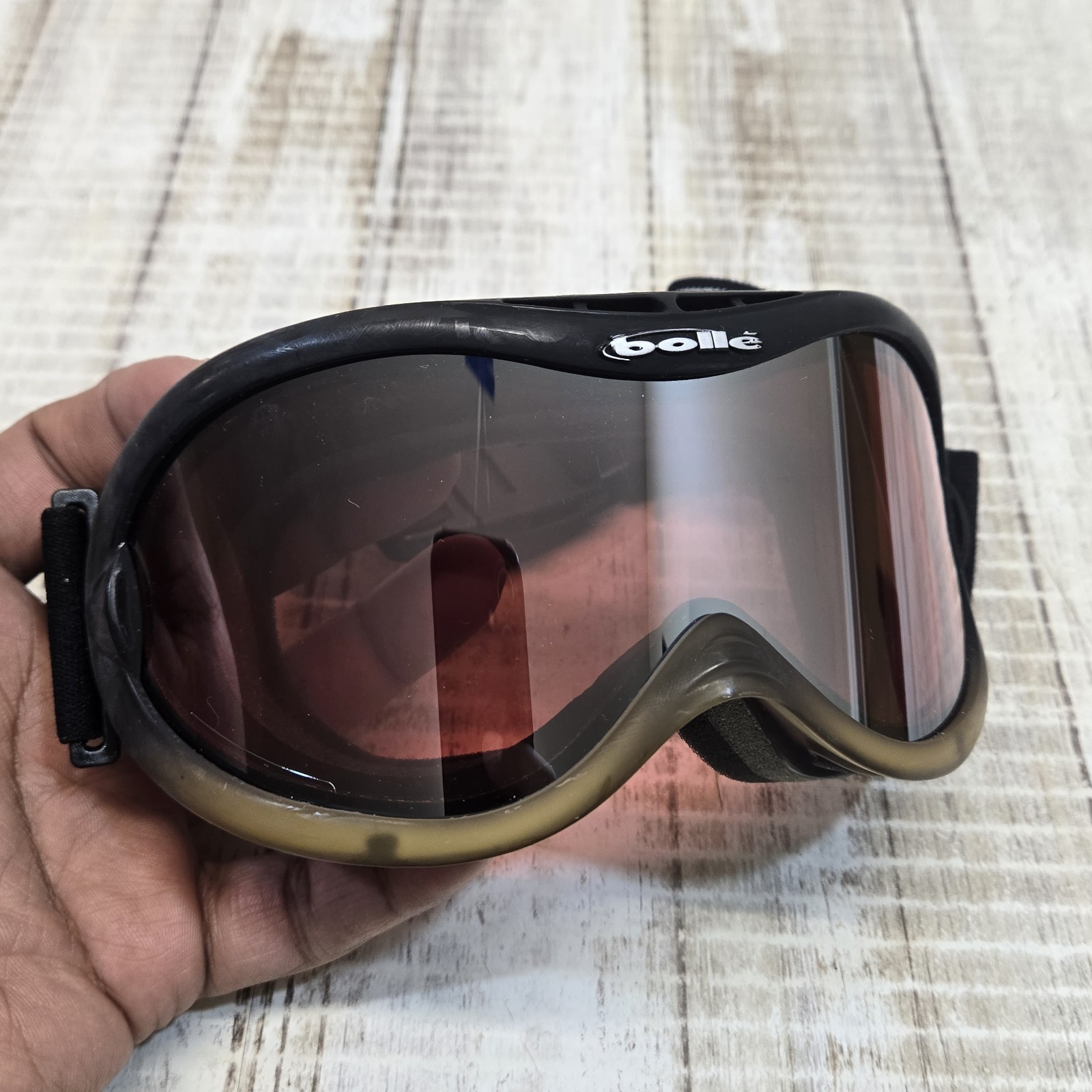 Vintage Bolle Ski Goggles