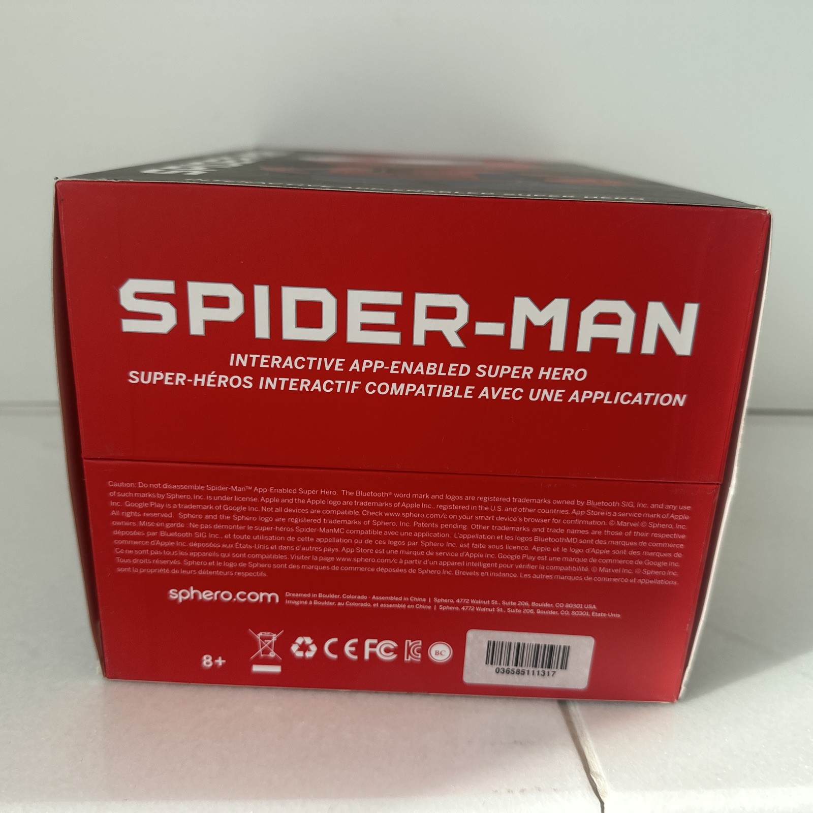 Sphero Spider-Man Marvel Interactive. No Supported App. Please Read Workaround