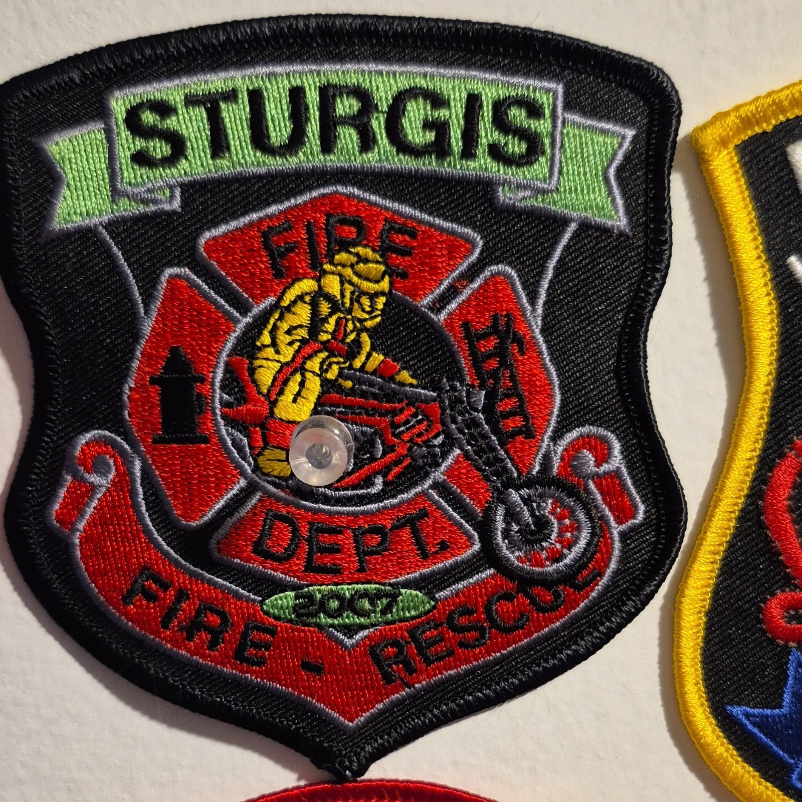 Sturgis Fire Dept Fire Rescue Patch Firefighting & Rescue United States