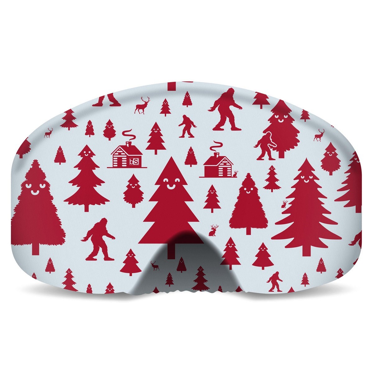 BlackStrap Goggle Cover for Protecting Ski / Snowboard Goggle Lens HLT Maroon