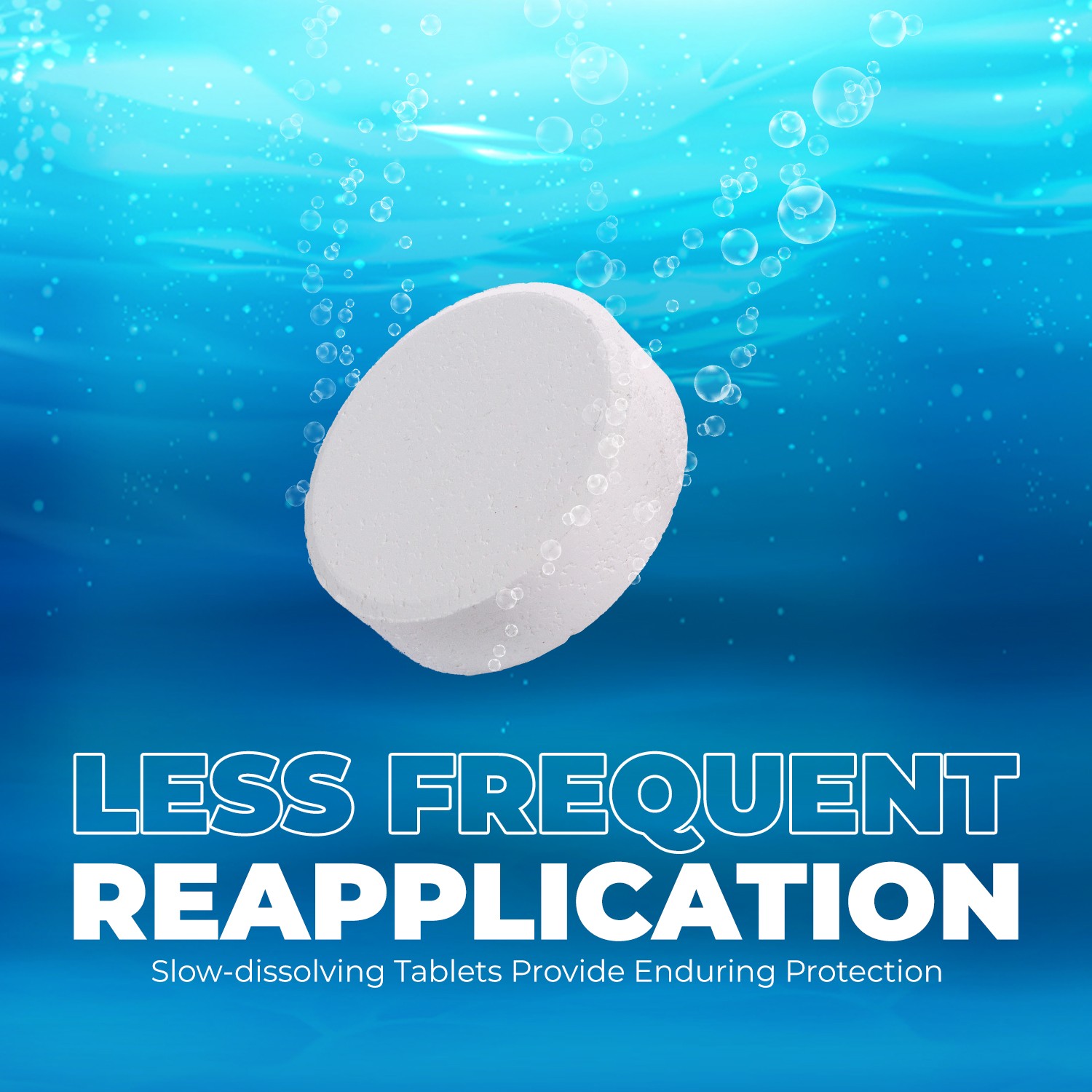 3 Inch Stabilized Chlorine Tablets Dissolving - Swimming Pools (45 lbs) Set