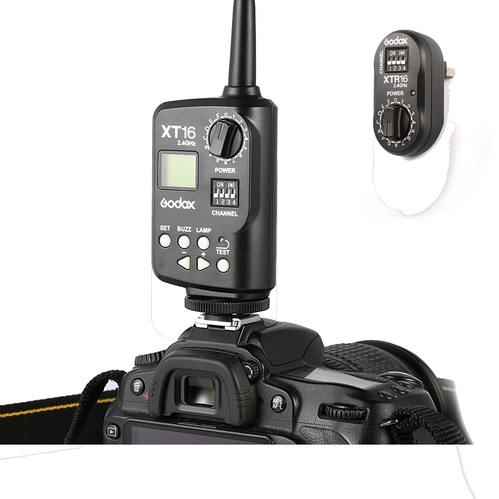 US Godox Godox XT-16 XT16 2.4G Strobe Flash Trigger for Canon Nikon Sony Pentax
