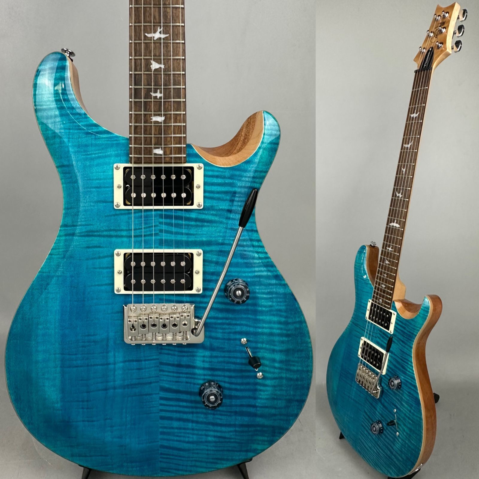 Paul Reed Smith Prs Se Custom 24 Blue Matteo Aa6Uk513100 F145