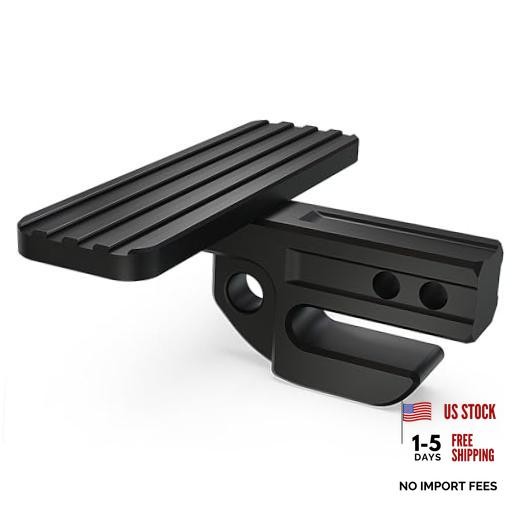 Bumper Step with Slider, 2" Receiver Hitch 2" Receiver Hitch Step + No D-ring