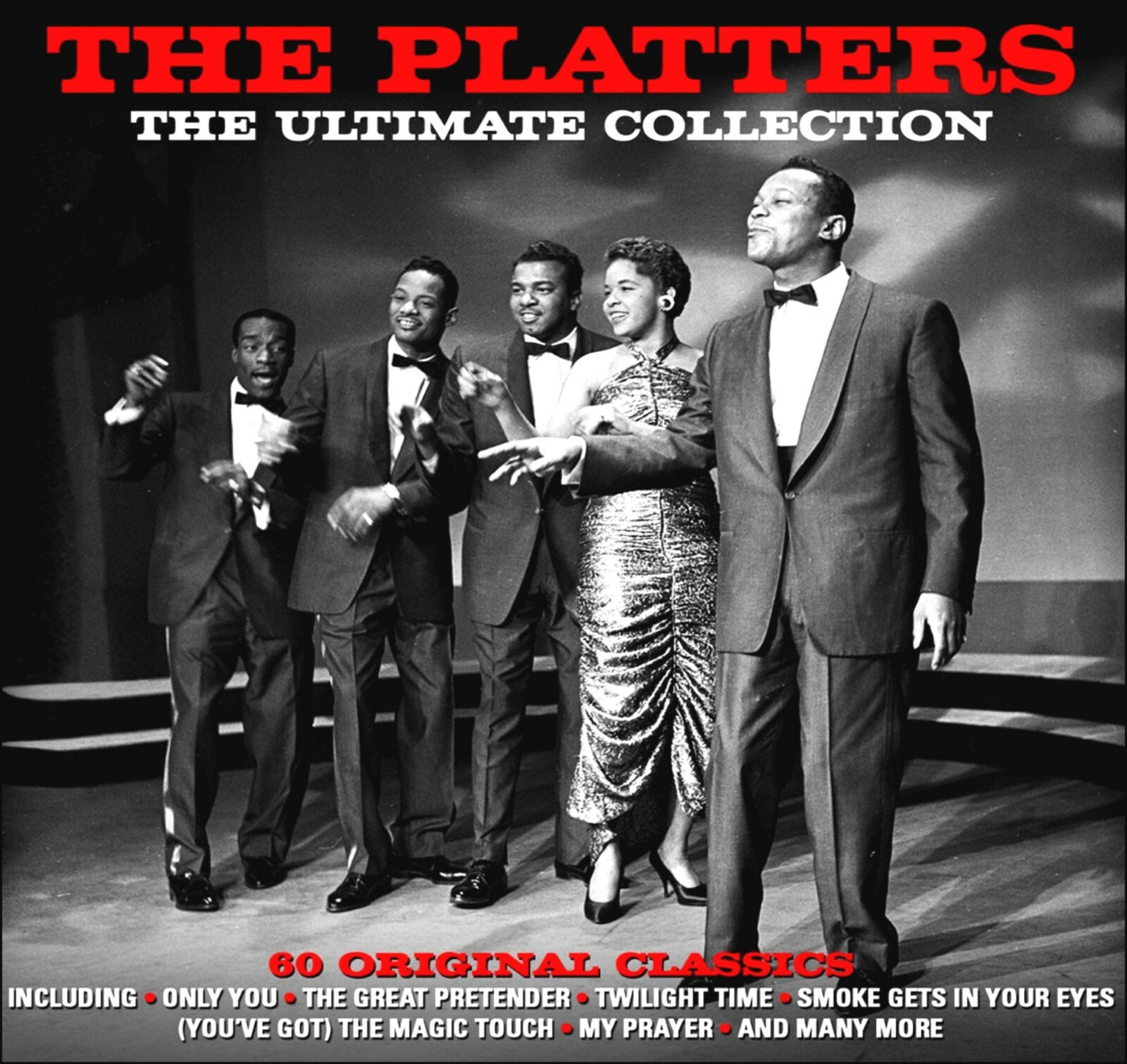 THE PLATTERS * 60 Greatest Hits * NEW 3-CD Boxset  * All Original Recordings