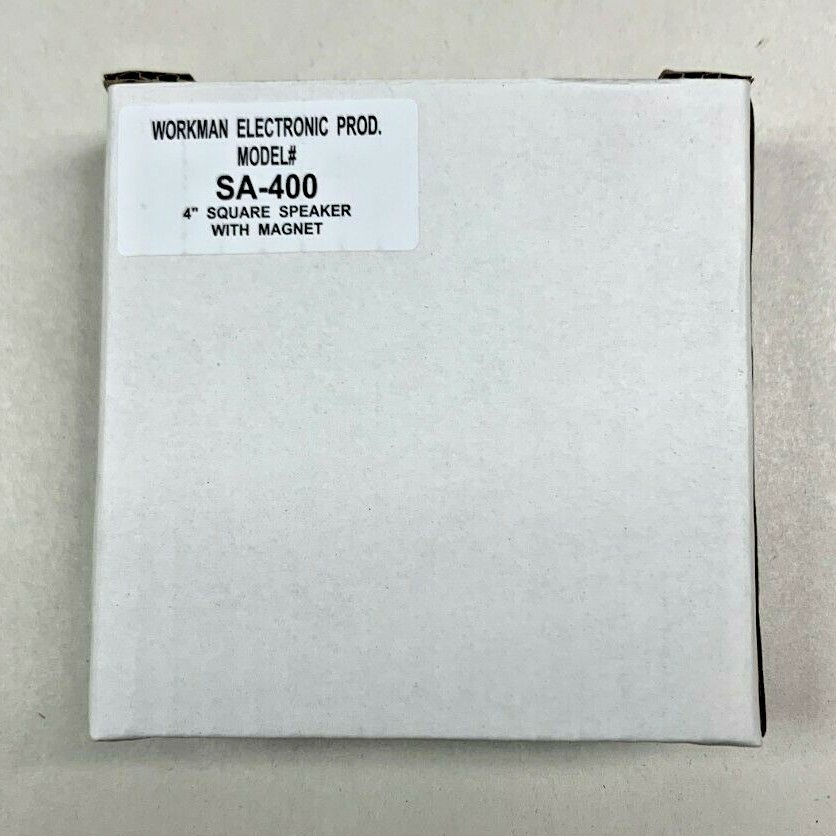 Workman SA400 4" Square Internal Replacement CB Radio Speaker SA-400