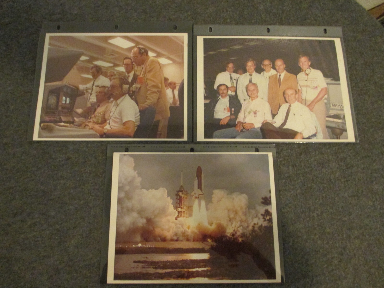NASA KSC SHUTTLE STS-3 LAUNCH PHOTOS "1ST GEN KODAK" LAUNCH+FIRING CONTROL 1982