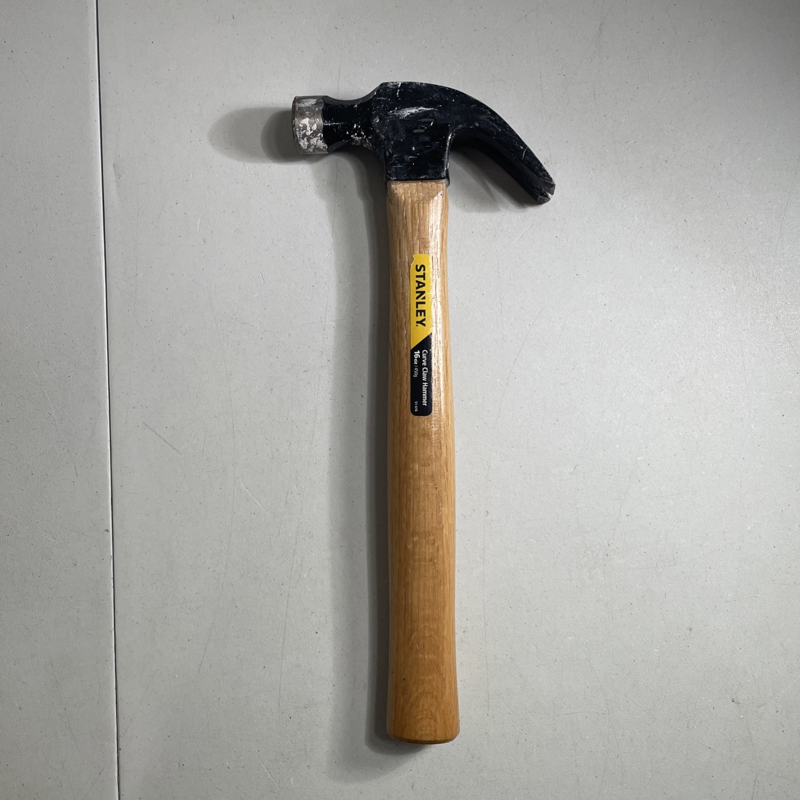 Stanley Curve Claw Hammer 16oz. S1-616 w/ Wooden Handle