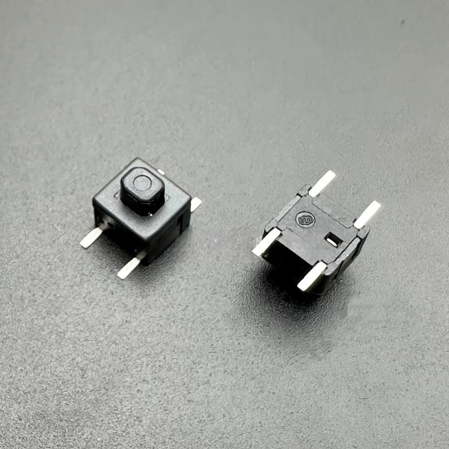 PB-21B01-TR lock SMD touch switch 6.2*6.6*6.8 button 4-pin patch self-locking