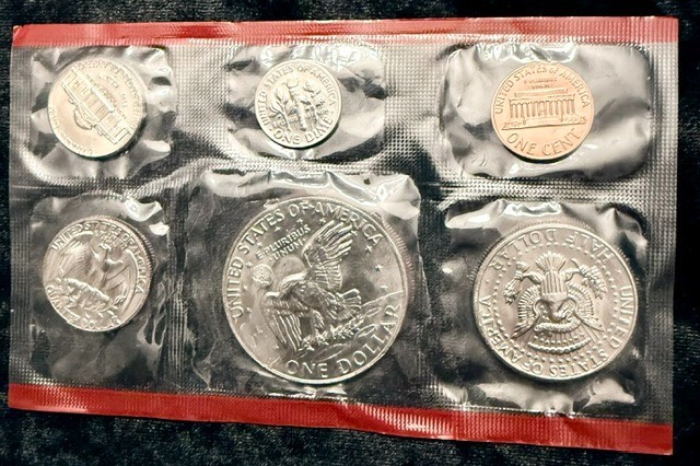 1973 D - U.S Mint Uncirculated Six-Coin Set