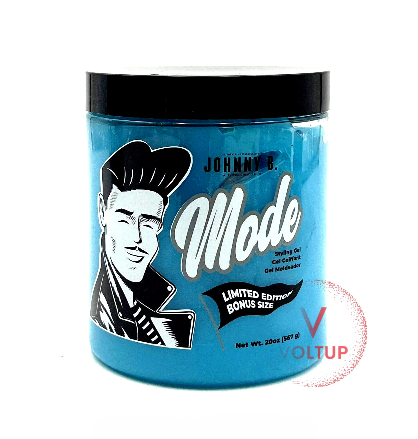 Johnny B Mode Styling Hair Gel 20oz (UNISEX) FAST SHIPPING.