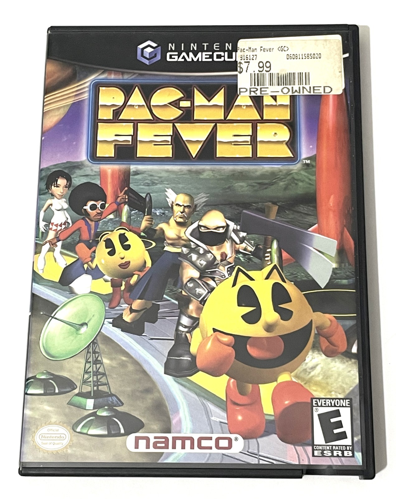 Pac-Man Fever (Nintendo GameCube) Original Case Only