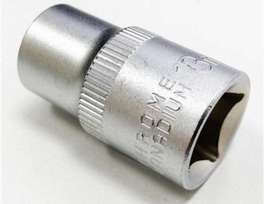 13mm Socket 1/2" Drive 6pt Chrome Vanadium Steel