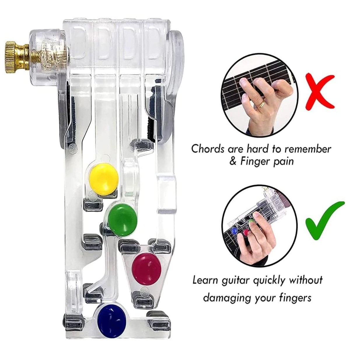 Guitar Learning Tool Compatible High Speed Durable Plug and Play