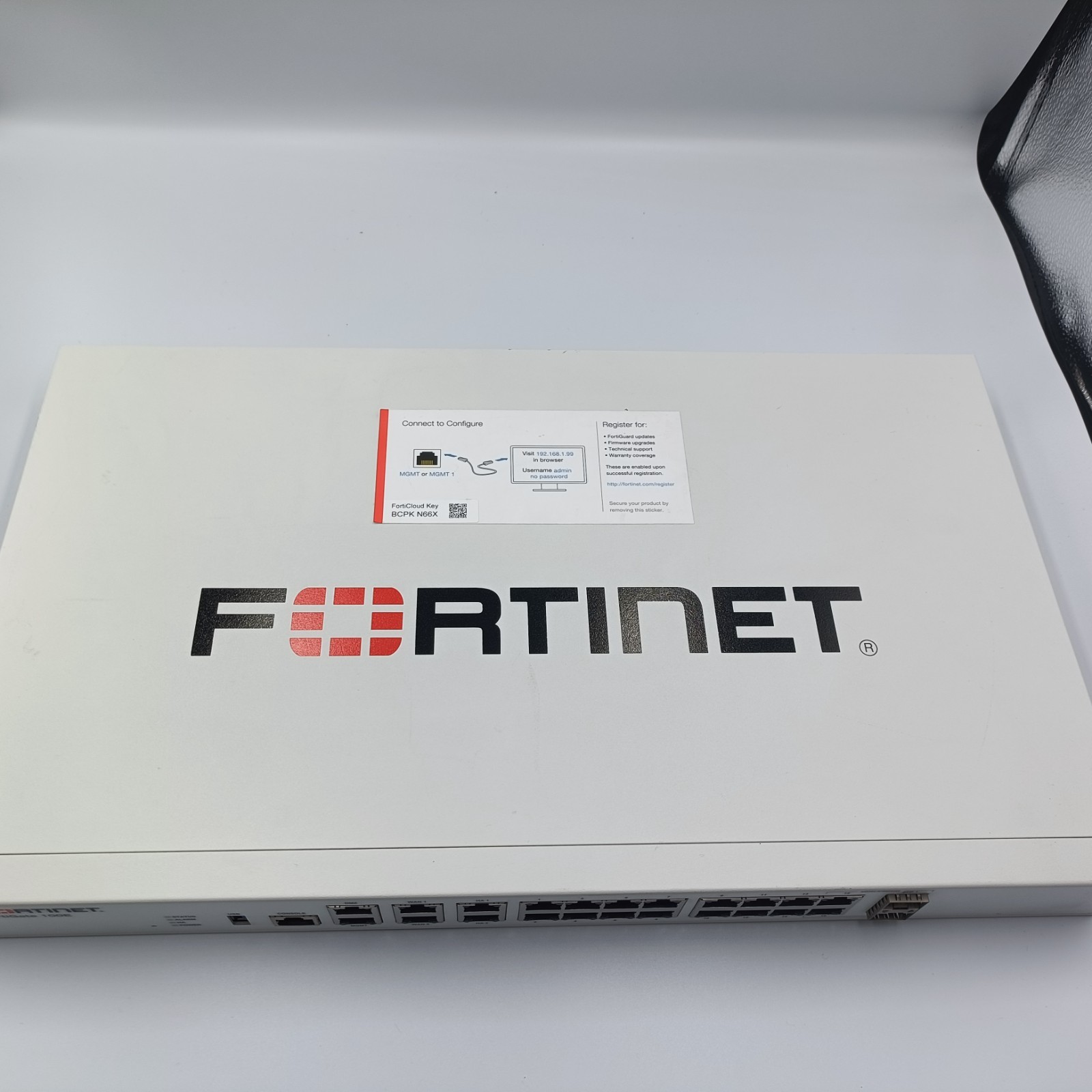 Fortinet FortiGate 100E FG-100E Network Security Firewall Tested Good Used