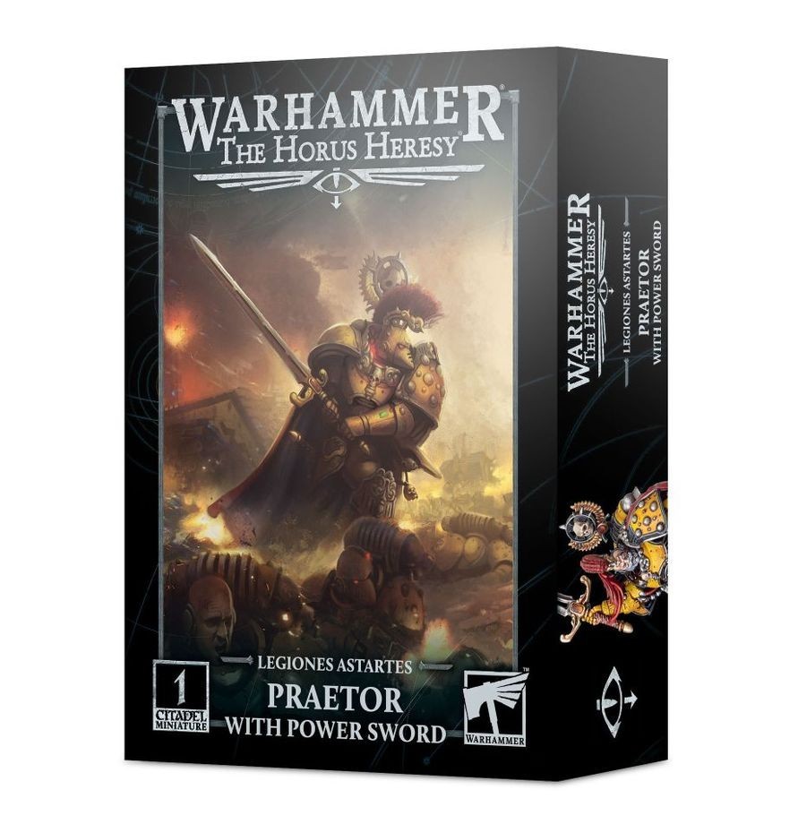 Warhammer 30K: Horus Heresy - Praetor with Power Sword - NOS - No box