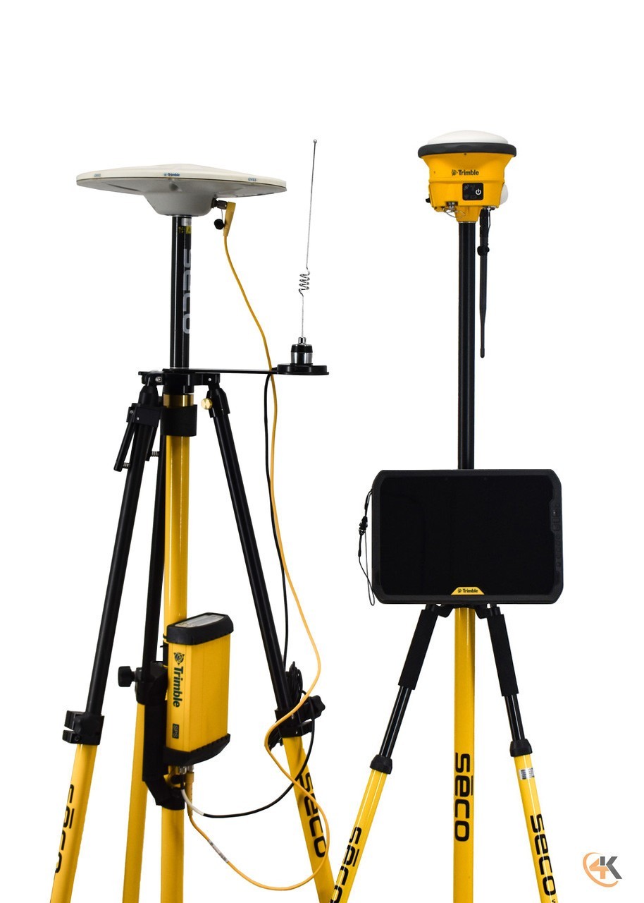 Trimble SPS855 & SPS985 900 MHz Base/Rover GPS Receiver Kit w/ T100 & SCS900