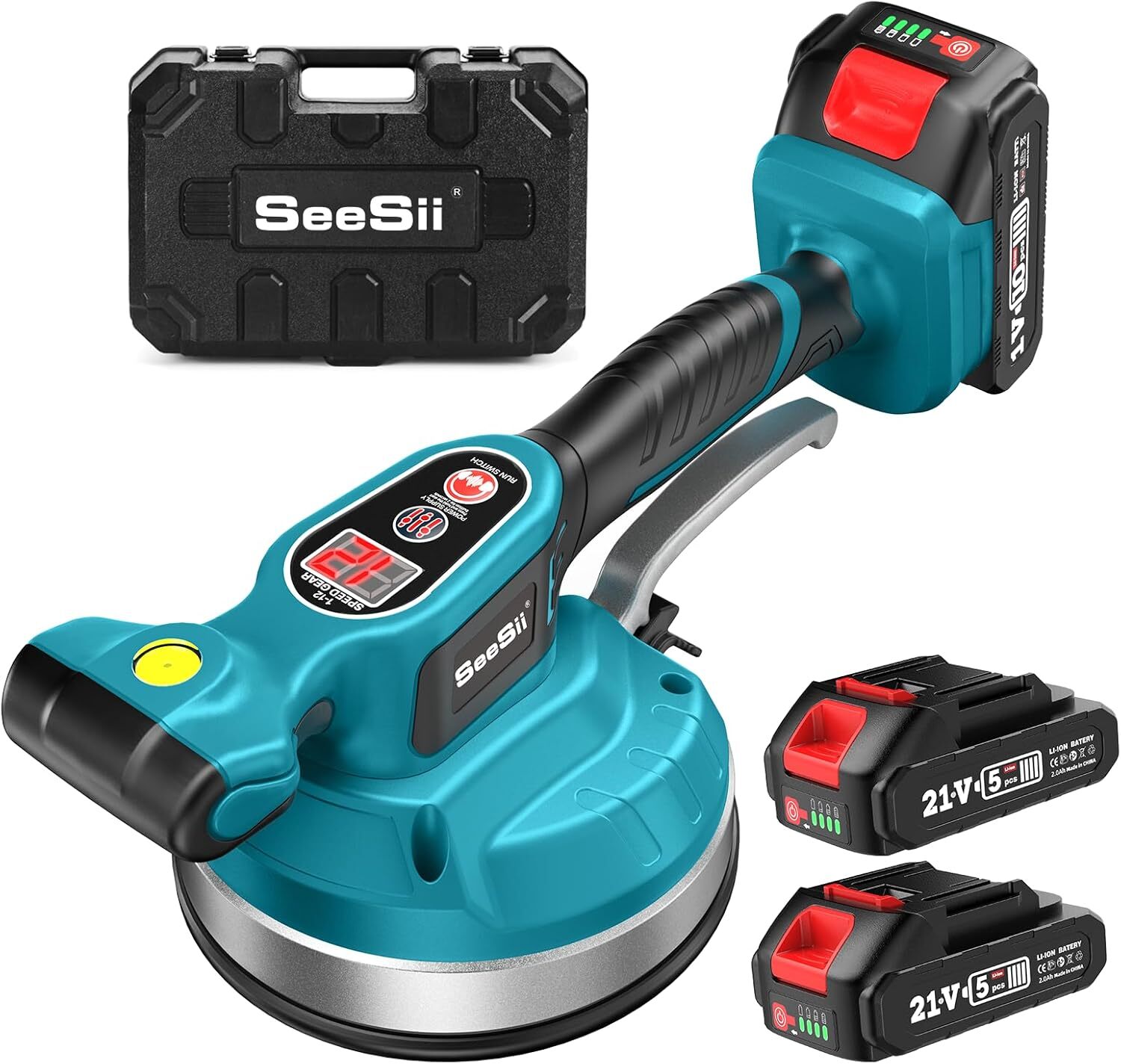 Tile Installation Tool Vibration Machine Single Tile Suction Cup Max 60KG /120LB