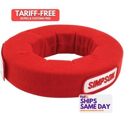 Simpson Safety 23022R, One Red Nomex Neck Collar Sfi Red Performance Racing Part