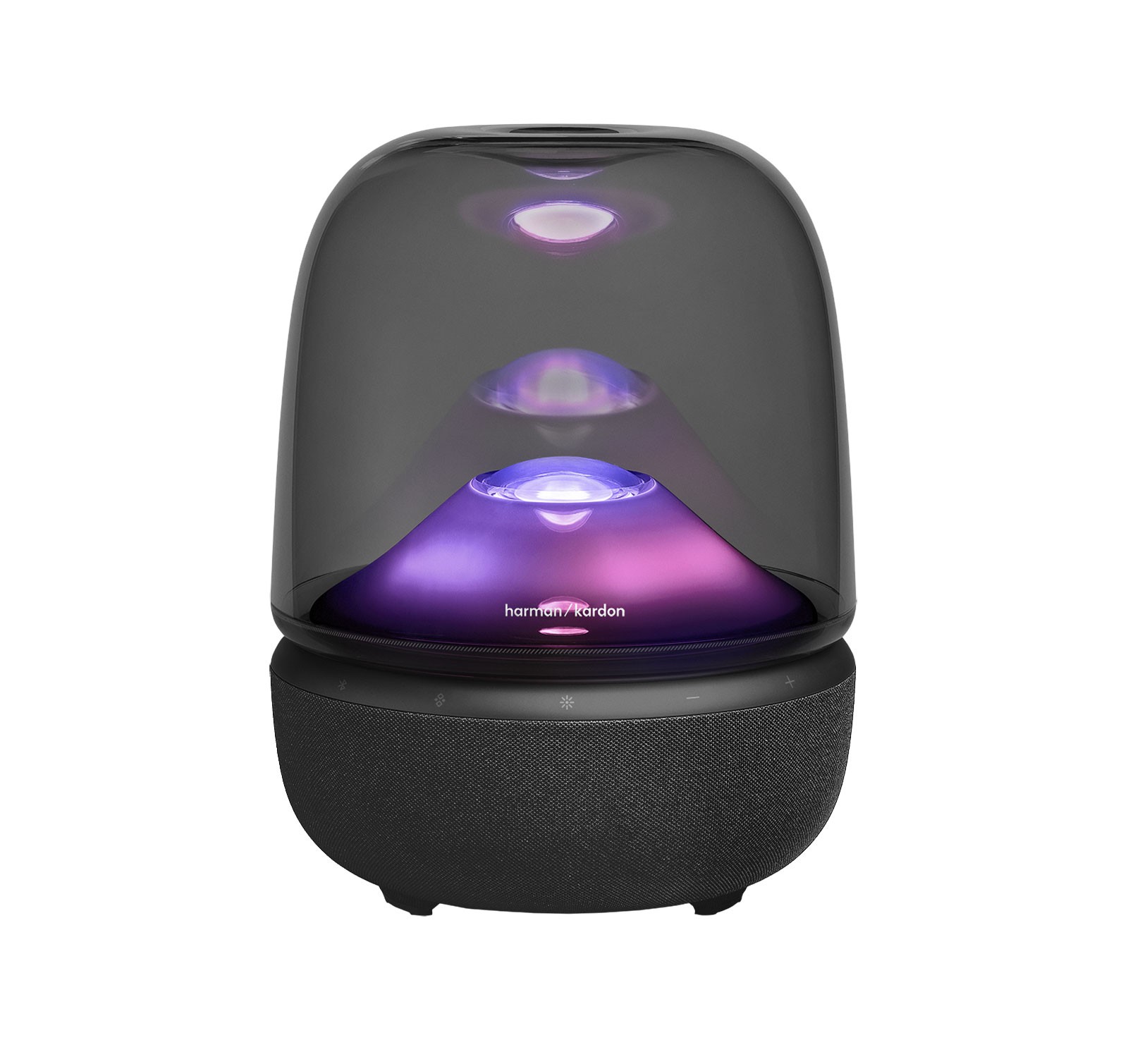 Harman Kardon Aura Studio 5 Bluetooth® home speaker with captivating lighting