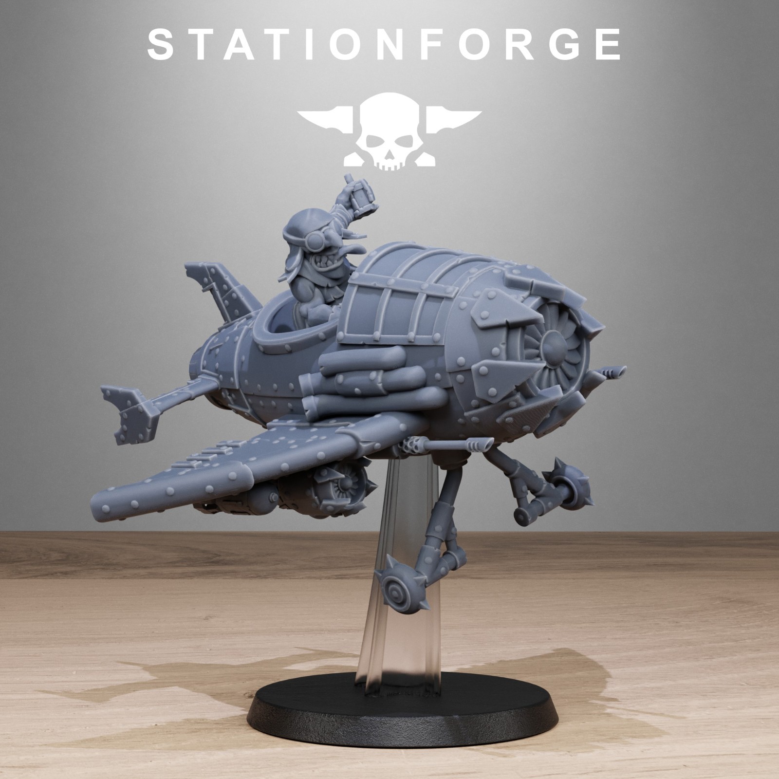 Orkaz Goblin Attack Planes from Station Forge 32mm