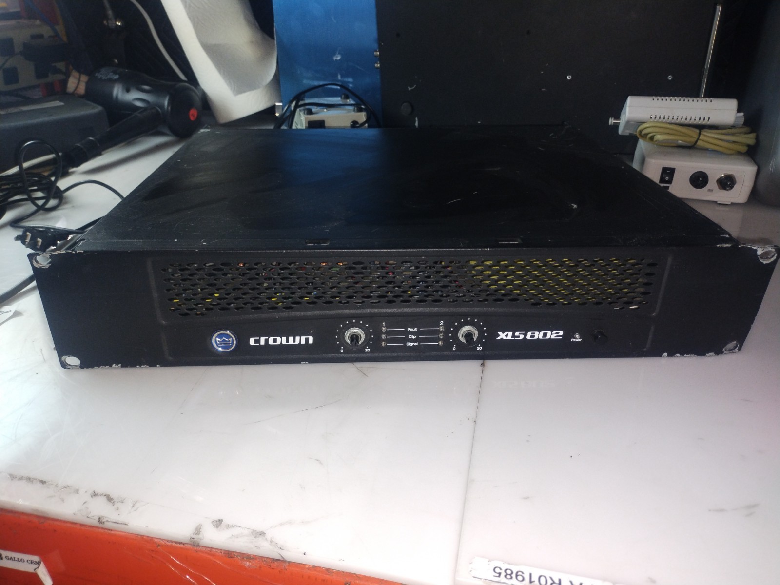 Crown XLS 802 2-Channel Power Amplifier.