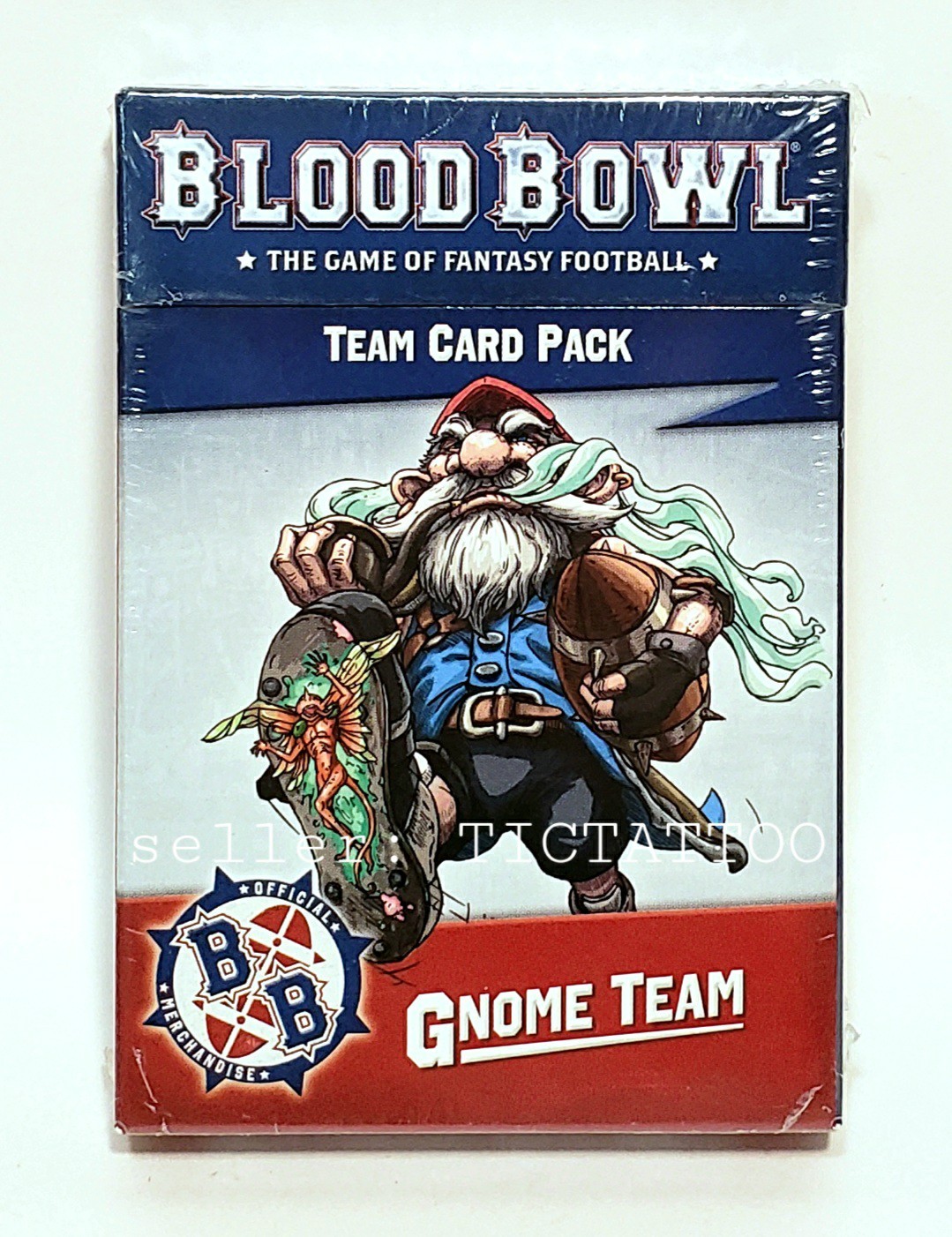 🔥 BLOOD BOWL GNOME TEAM CARD PACK GAMES WORKSHOP 2024 NEW FANTASY FOOTBALL