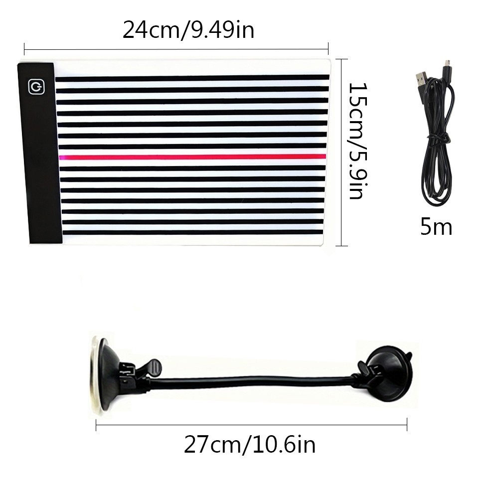 Removal Lamp Reflector LED Light Line Testing Board Paintless Dent Repair Tool