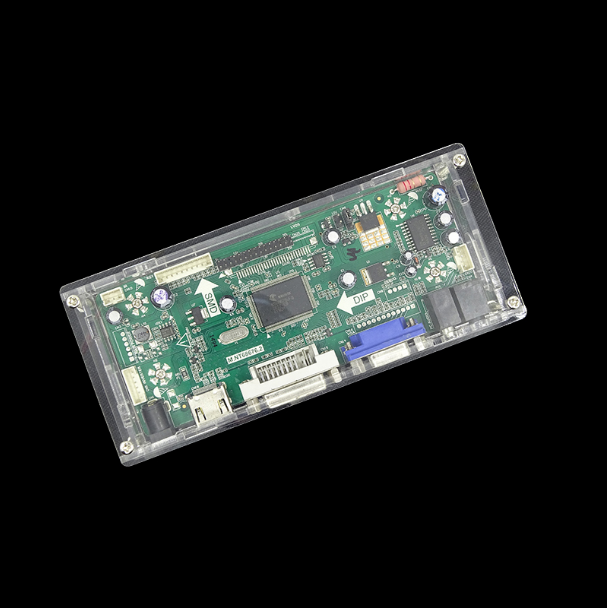 LED/LCD controller board transparent plastic protective case For M.NT68676 drive