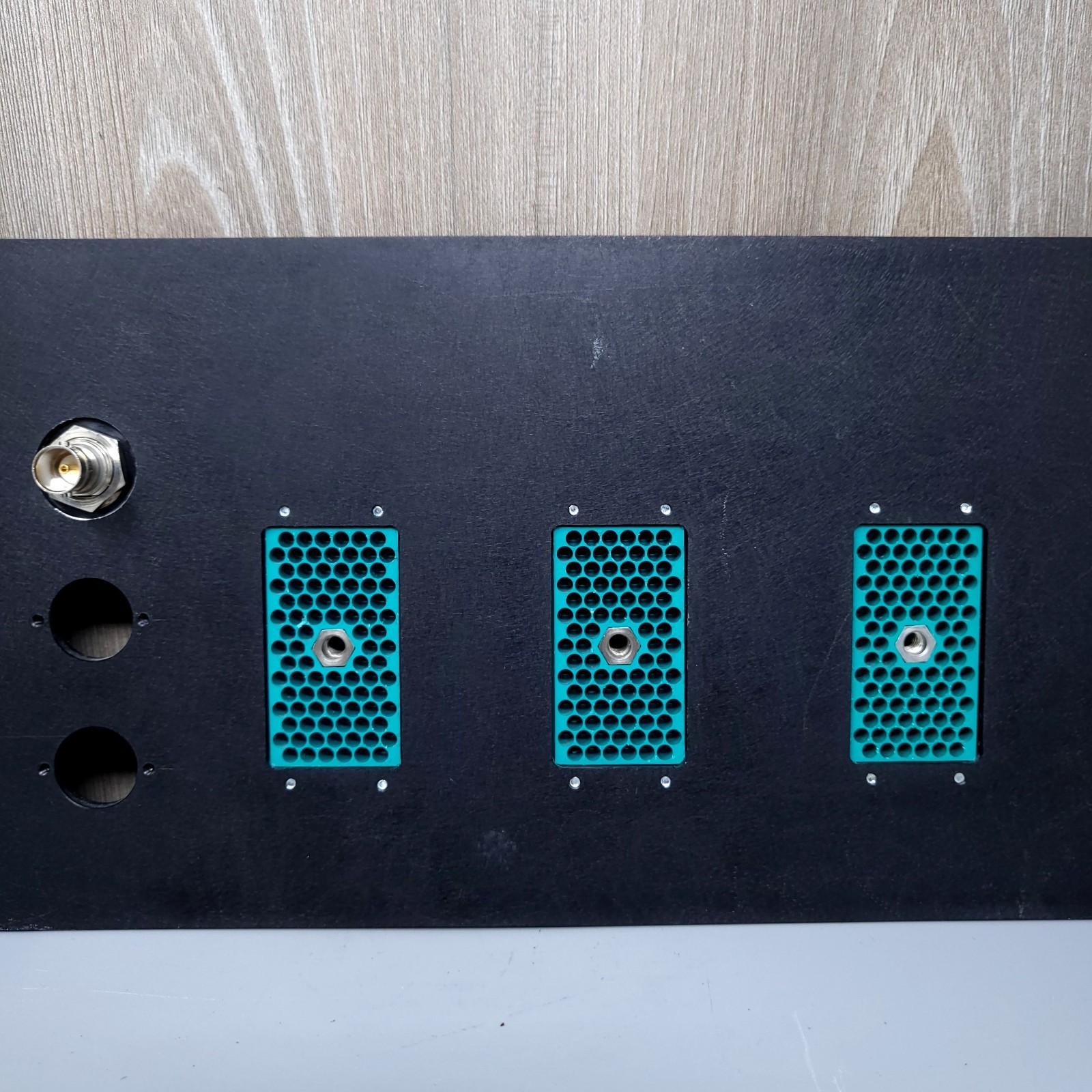 Custom 48ch Studio Patch Panel ELCO EDAC XLR Timecode Euphonix Rack
