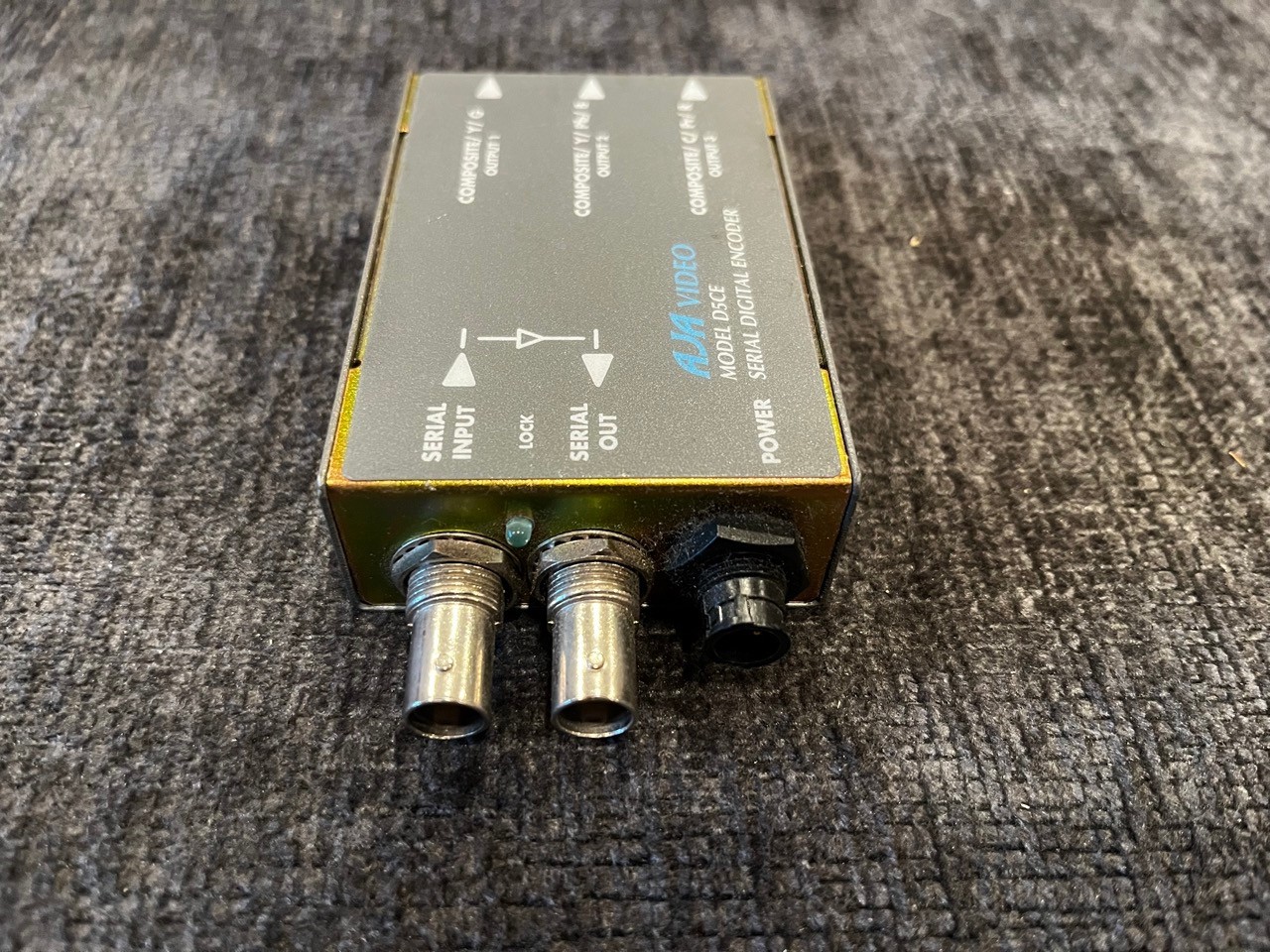 AJA D5CE SDI to Component/Composite Video Encoder Converter with Power Supply