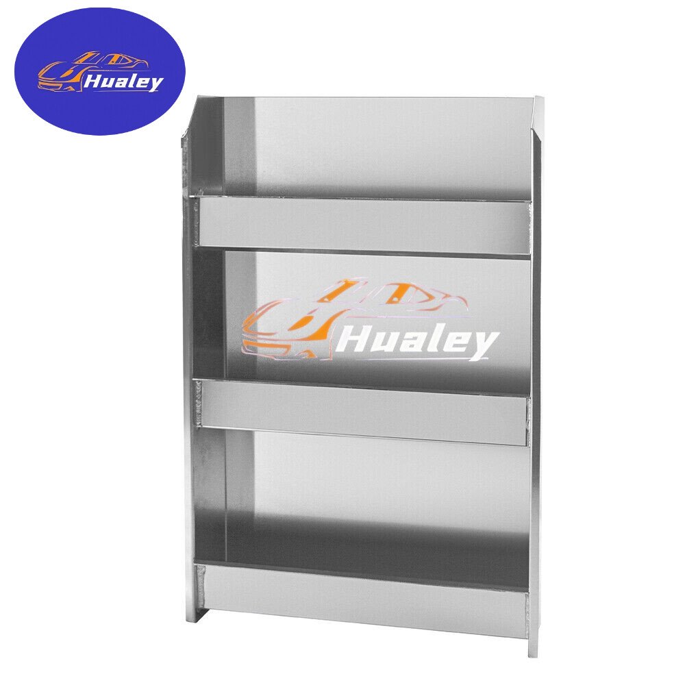 24 Aerosol Can Holder Cabinet Shelf Aluminum Garage Trailer New ZIVICI