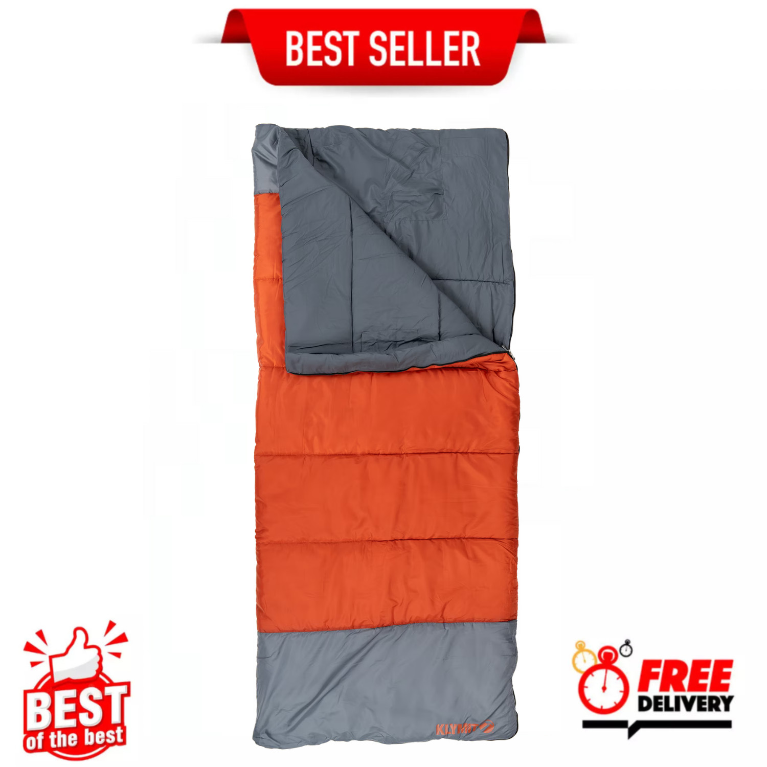 Klymit Bozeman 35 Large Sleeping Bag Synthetic Camping Outdoor