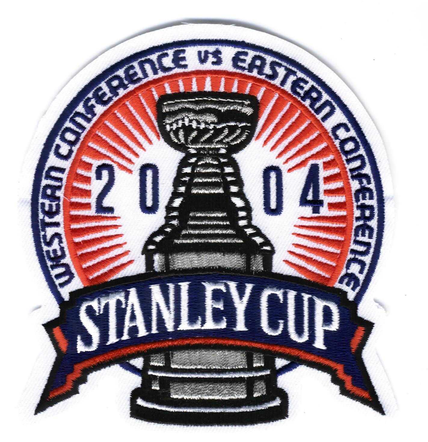 2004 Stanley Cup Finals Jersey Patch Calgary Flames Tampa Bay Lightning NHL