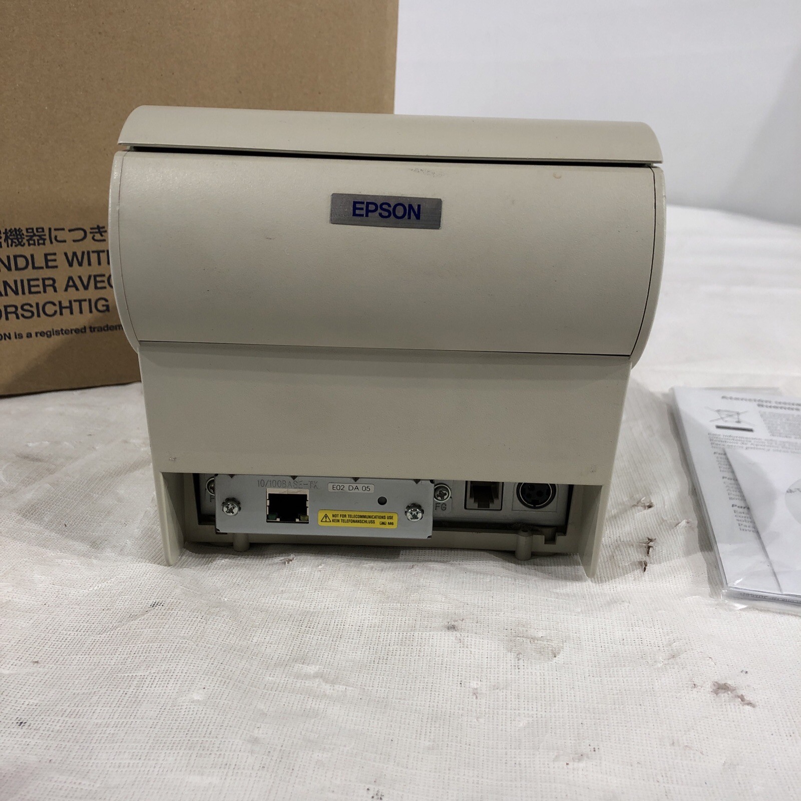 MICROS EPSON TM-T88IV M129H POS RECEIPT PRINTER M179A IDN INTERFACE