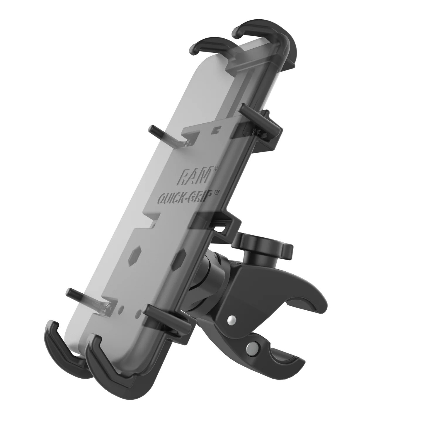 RAM Quick-Grip XL Large Phone Mount with Low-Profile Small Tough-Claw