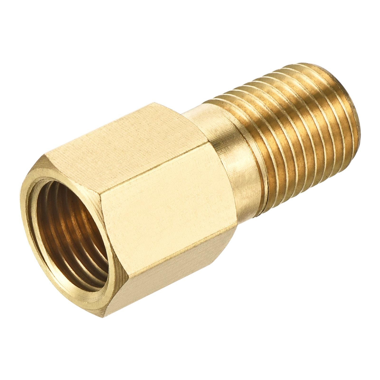 Brass Pipe Fitting G1/4  Adapter 35mm Extension Connector Hex Coupling