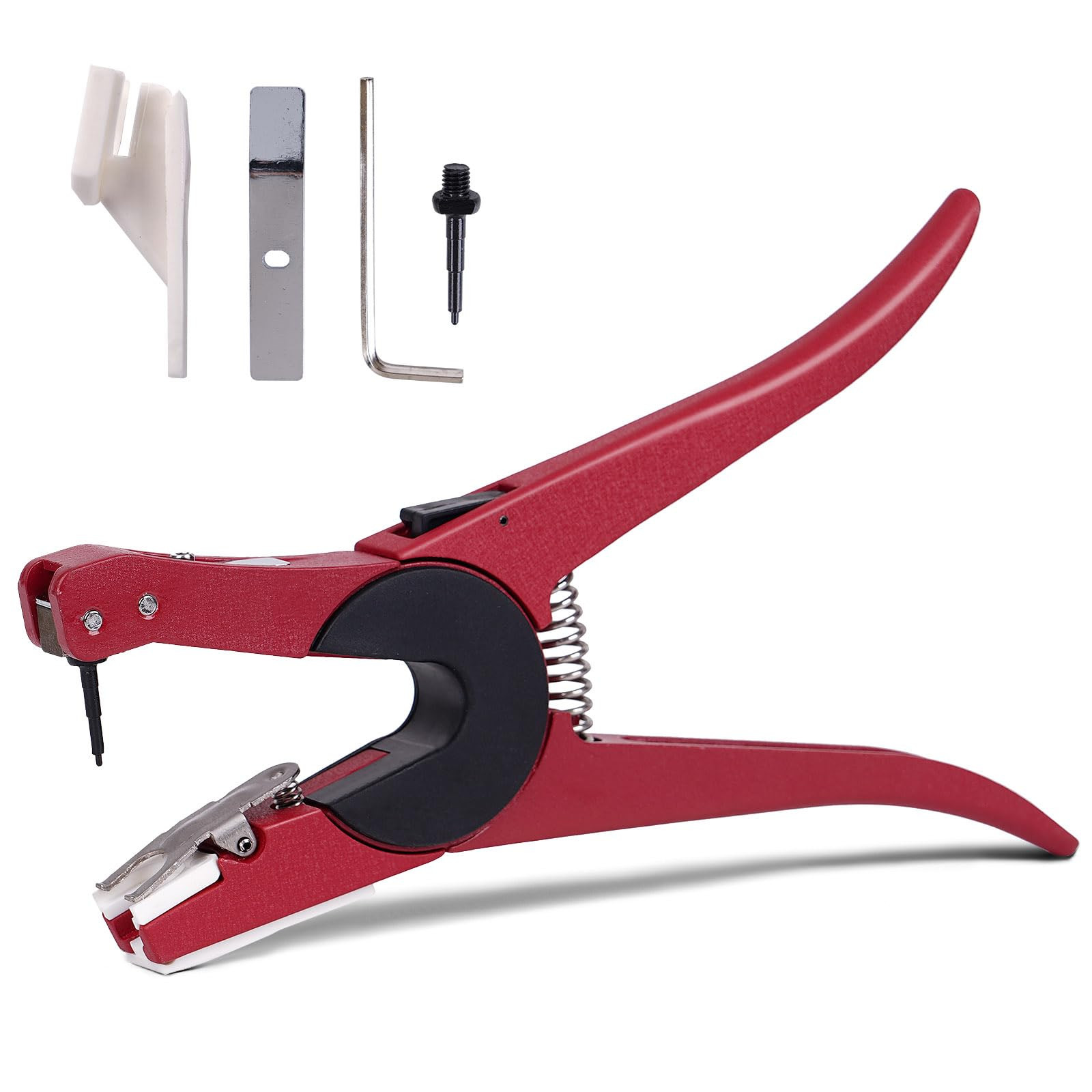 Livestock Ear Tag Applicator for Cattle Sheep Pigs Cow Metal Ear tag Pliers E...