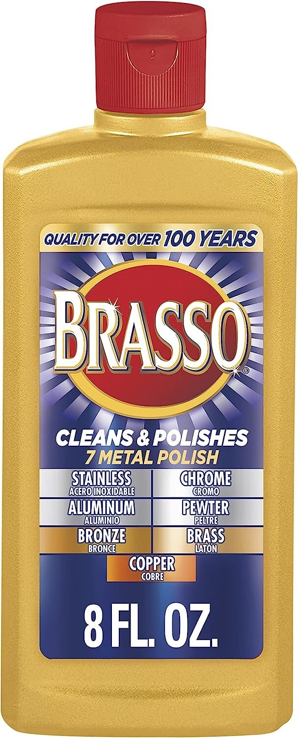 Brasso-2660089334 Multi-Purpose Metal Polish, 8 oz