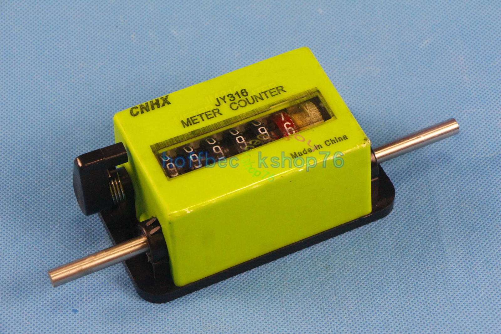 ONE 6-Digit Mechanical Yard Counter Length Counter Rolling Wheel Decoder JY316
