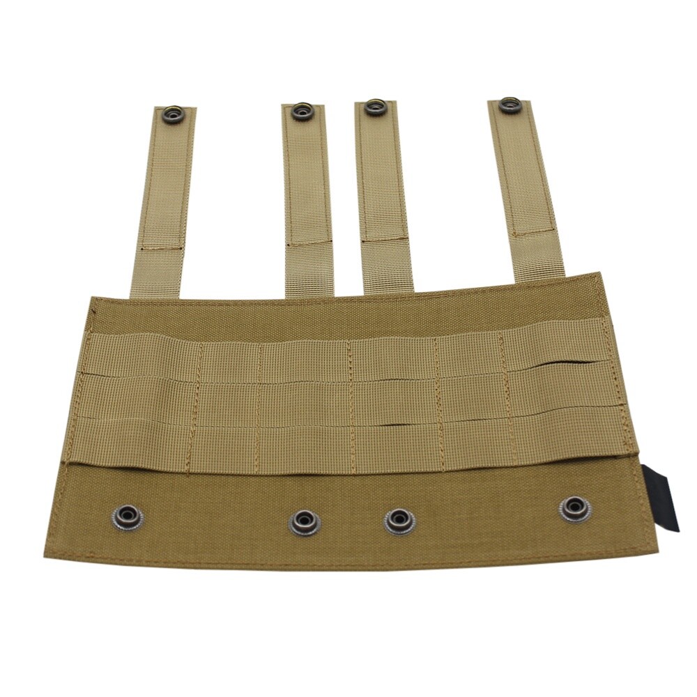 Tactical Molle Adapter Panel Hook Loop Plate for Vest Armband Expansion