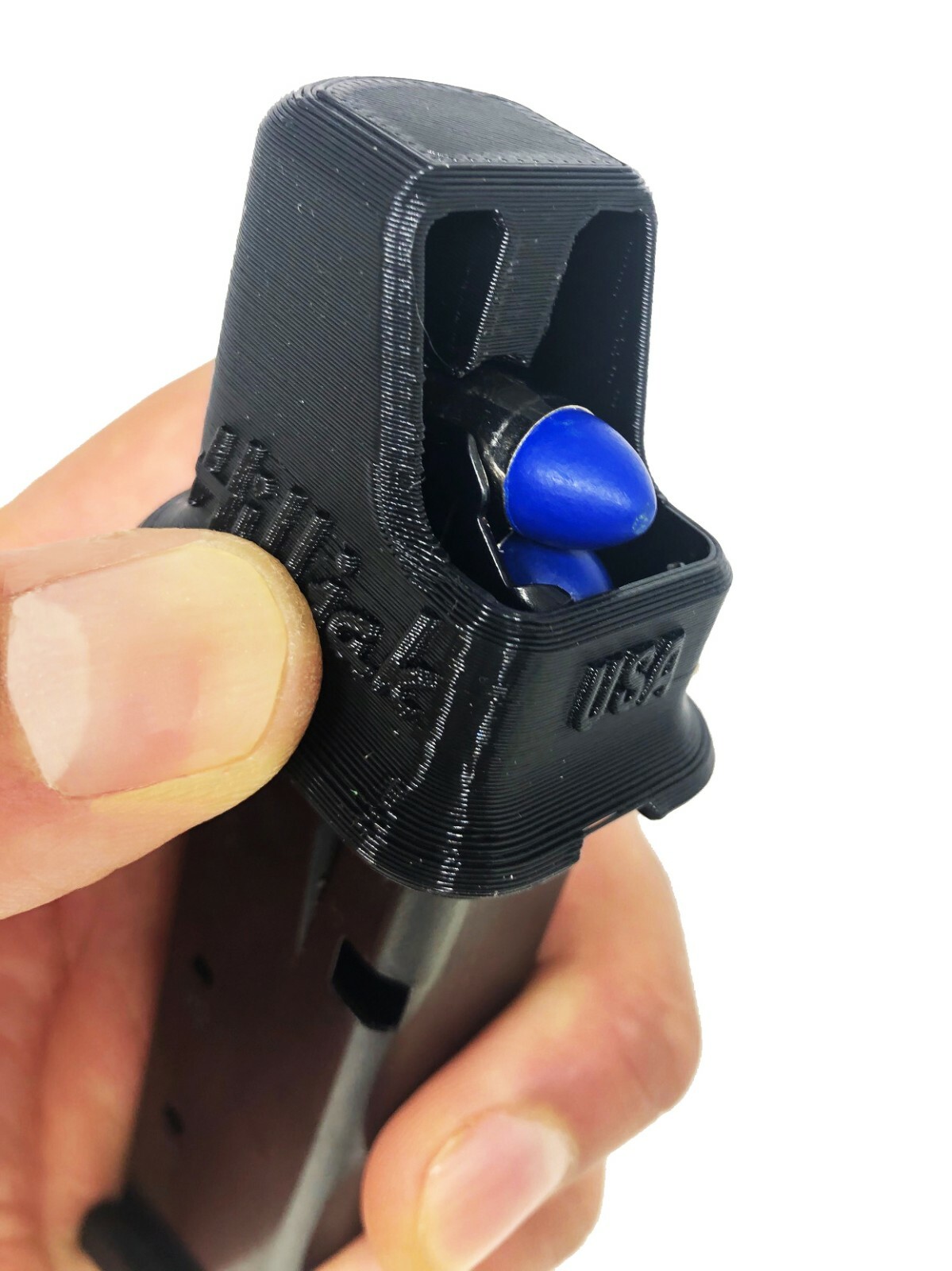 Bersa Thunder Plus .380 Speed Loader, Hilljak Quickie Loader QL380BP - Black