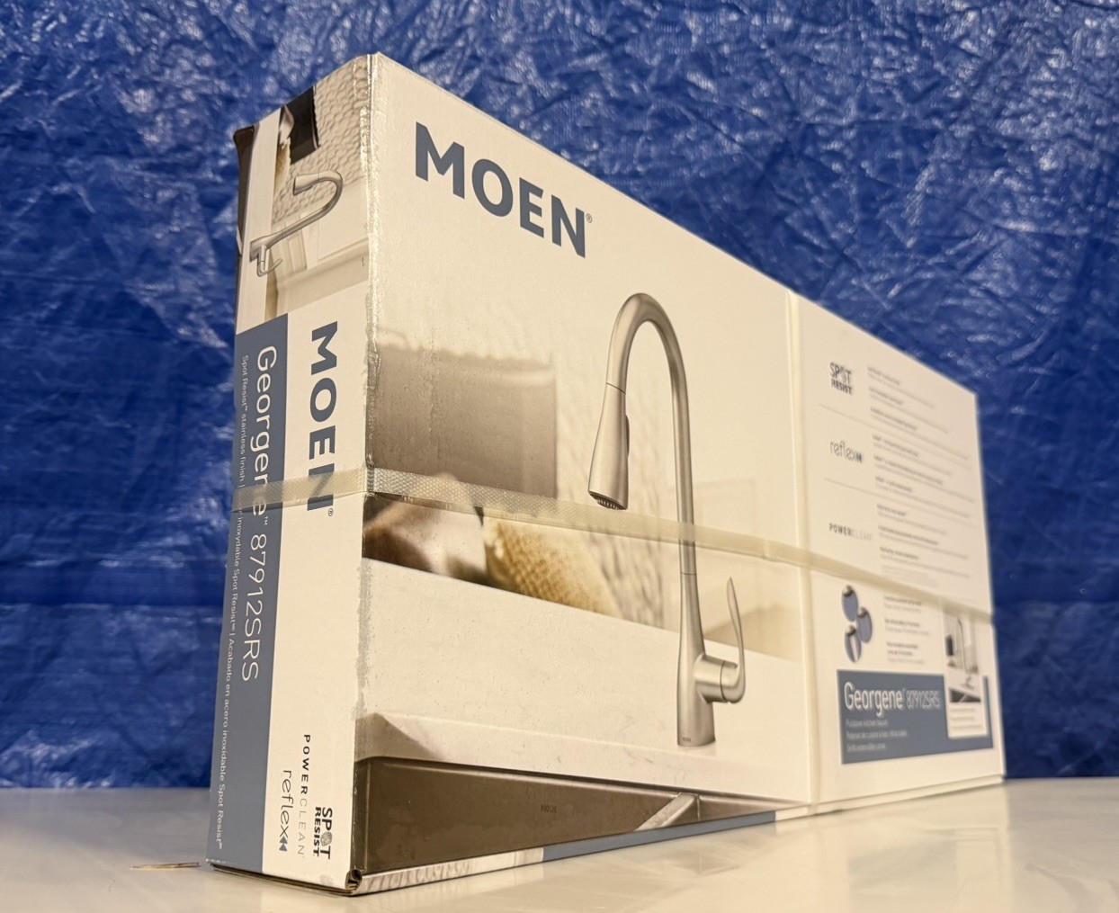 Moen 87912SRS Georgene High Arc Kitchen Faucet - Spot Resist Stainless