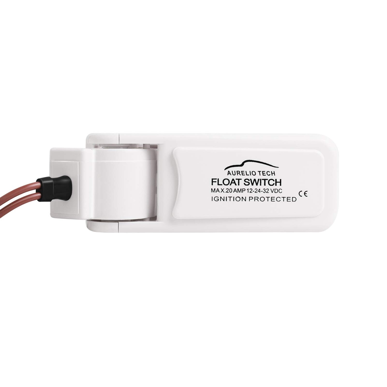 AURELIO TECH Automatic Boat Bilge Pump Float Switch 12V 24V 32V Black