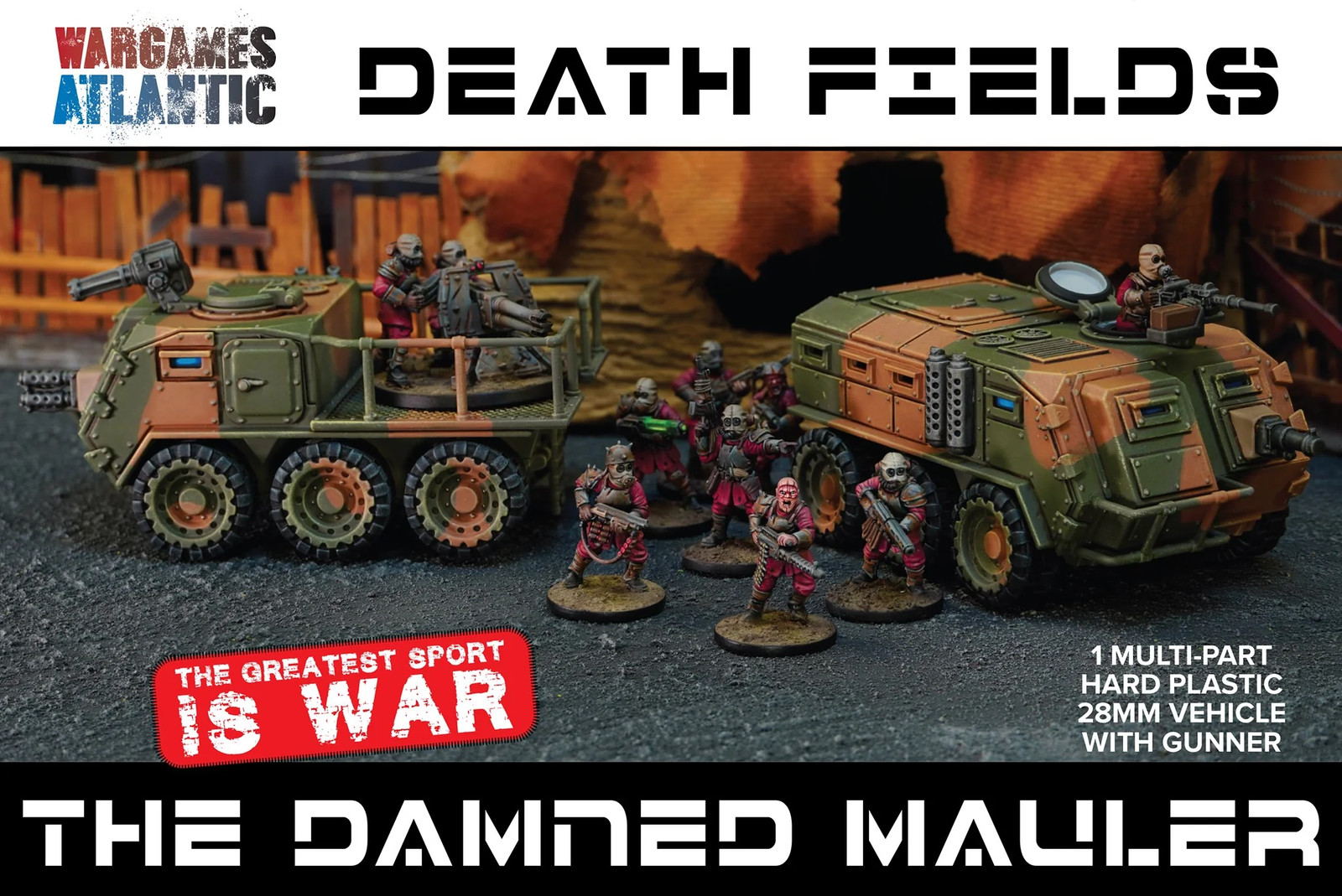 Death Fields: The Damned Mauler by Wargames Atlantic