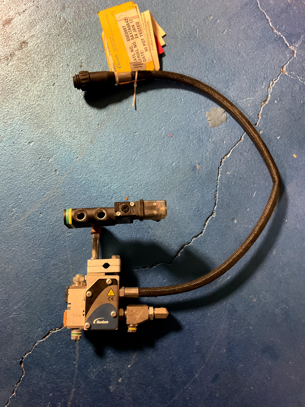 Nordson Solidblue S-012W Glue head