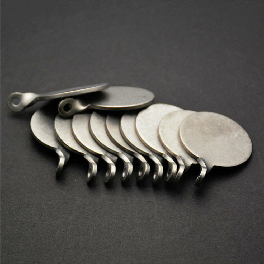20pcs Stainless Steel Dia 3cm Slingshot Target Bullseye Catapult Accs Wholesale